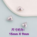 Copper Plated 18K Gold/Silver Preserve Color Jewelry Accessories Beaded Bracelet Coil Magnet Suction Buckle Buckle Diy Handmade Material - Image 7