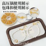 18K Real Gold Plated Novice Glove Box Material Package Lobster Clasp Open Ring Handmade DIY Bracelet Necklace Material Package Accessories - Image 3
