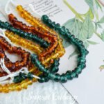 Water Ripple Lampwork Glass Small High-Transparency Beads Handmade DIY Beaded Bracelet Necklace Jewelry Accessories Material - Image 4