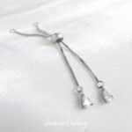 Copper Plated Real Gold Diamond High Feeling Temperament Extended Chain Handmade DIY Bracelet Necklace Beaded Beaded Accessories Material - Image 8