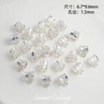 14k New Chinese Retro Alloy Butterfly Tee Hanging Handmade DIY Bracelet Necklace Beaded Beaded Accessories Material - Image 8