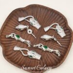 Lucky Snakehead Zodiac Snake Tail Buckle Pearl Buckle Gold ingot Buckle Handmade DIY Bracelet Necklace Accessories Material - Image 4