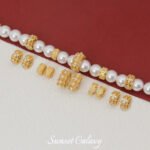 New Year's Sand Gold Chinese Ancient Method Hollow Beaded Handmade DIY Bracelet Ring Beaded High Color Preservation Jewelry Accessories - Image 4