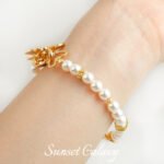 18k Copper Plated Real Gold Folded Spacer Color Preservation Handmade DIY Bracelet Necklace Earrings Beaded Beaded Material Accessories - Image 4