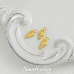18k Real Gold Plated Zircon Shell Conch Pendant Handmade DIY Beaded Material Bracelet Necklace Earrings Accessories - Image 11