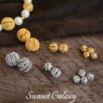 18K Rich Woman Watermelon Ball Cut Out Micro-Paved Zircon Spacer Beads Handmade Beading DIY Material Bracelet Necklace Jewelry Accessories - Image 4