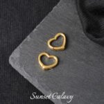 18k Copper Gold-plated Silver Simple Foundation All-match Hidden Line Button Tail Buckle Handmade DIY Beaded Material Bracelet Accessories - Image 20