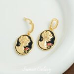 Oil Painting Style Pendant Universal Buckle Drop Oil Painting Pendant Handmade Beaded DIY Material Bracelet Necklace Accessories - Image 8