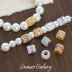 High Color Retention 18K Real Gold Plated Three Rows of Zircon Beads Handmade DIY Beaded Bracelet Necklace Accessories Material - Image 2