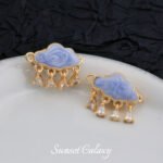 18k color retention glitter color cloud ingot buckle closing buckle handmade diy beaded bracelet jewelry accessories material - Image 8