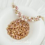 3/4/5mm18k crown claw drill gold plated zircon beads round beads handmade diy bracelet necklace accessories material - Image 5