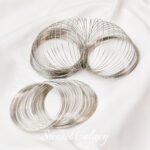 Memory Steel Ring 18k Gold Ring Bracelet Steel Ring diy Bracelet Necklace Handmade Beaded Jewelry Accessories Material - Image 7