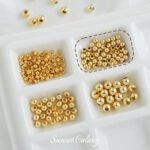 14k18k Gold-filled Color-preserving Round Beads Gold Beads Separated Beads Loose Beads Handmade diy Beaded Bracelet Necklace Jewelry Accessories - Image 7