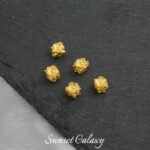 18k gold color five-petal flower four-leaf clover accessories handmade diy beaded material bracelet necklace earring accessories - Image 10