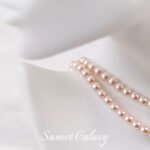 Pink imitation Shijia pearl loose beads straight hole through hole beads handmade DIY beaded bracelet necklace jewelry accessories - Image 8