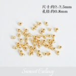 Color-Preserving Fine Small Pressure Cooker Positioning Beads Handmade DIY Bracelet Necklace Beaded Finishing Snap Material Accessories - Image 14