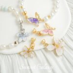 Dripping Oil Crushed Ice 18k Real Gold Plated Coil Connection Buckle Handmade DIY Material Beaded Bracelet Necklace Accessories - Image 5