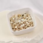 14k plating real gold color pad spacer beads handmade diy beaded beads bracelet necklace jewelry accessories - Image 11