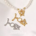 18k gold color retaining finish butterfly connection OT buckle head handmade diy beaded bracelet necklace jewelry accessories - Image 4