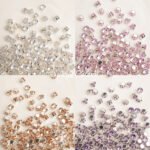 30 pieces of zircon silver plated claw diamond round color retaining diy handmade beaded material bracelet necklace loose beads jewelry accessories