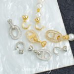 18k gold micro inlay pig nostril universal closing buckle handmade beaded diy material bracelet necklace accessories - Image 4