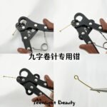 Imported round mouth one-step 9-pin pliers nine-pin pliers manual diy string jewelry winding copper wire winding needle pliers tool