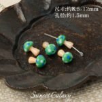 Retro Polka Dot Handmade Glass Small Mushroom Lamp through Hole Beads Handmade DIY Bracelet Necklace Jewelry Accessories Material - Image 6