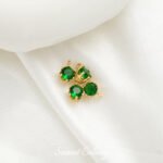 Zircon 18k Gold Round Crown Single Pendant Pendant Loose Beads diy Handmade Beaded Bracelet Necklace Material Accessories - Image 10