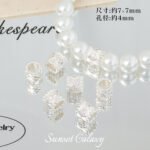 18K Gold-Plated High-Quality Four-Leaf Clover Barrel Beads Spacer Beads Handmade DIY Beads Bracelet Necklace Loose Beads Jewelry Accessories Material - Image 7