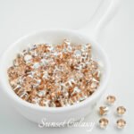 Card 5 Round Zirconium Silver Bottom Claw Diamond Zircon Claw Diamond Silver Beaded Handmade DIY Material Bracelet Necklace Accessories - Image 12