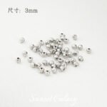 High Color Retention Real Gold Plated Pressure Cooker Finishing Snap Positioning Beads Handmade DIY Beading Material Bracelet Necklace Accessories - Image 9