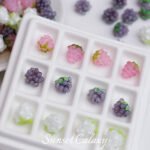 raspberry light work glass beads irregular beads handmade diy material bracelet beaded necklace pendant jewelry accessories - Image 5