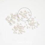 Color-preserving 18K Gold Flower Cross-cut Beaded Melon Pattern Beads Handmade DIY Beaded Bracelet Necklace Earrings Accessories - Image 20