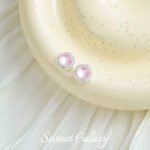 18k bag gold aquamaric beads with beads loose beads bracelet necklace earrings jewelry diy handmade beaded accessories material - Image 11