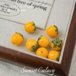 Imported Lampwork Glass Ins Fruit Pulp Raspberry Blueberry Tomato Handmade DIY Beaded Bracelet Necklace Earrings Material - Image 12