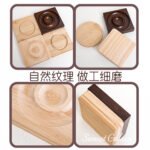 DIY Handmade Beaded Design Plate Bracelet Necklace Bamboo Wood Smooth and Non-Mouldy Portable Solid Wood Bead Jewelry Tool - Image 5