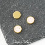 Titanium Steel Daisies Smiley Beads Beads Handmade DIY Beaded Material Bracelet Necklace Earrings Accessories - Image 10