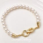 18k Electroplated Real Gold Micro-paved Zircon Finishing Connecting Buckle Head Handmade diy Beaded Bracelet Necklace Jewelry Accessories - Image 2