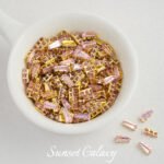 [trapezoid] 18k gold plated cat's eye zircon claw drill handmade diy bracelet necklace beaded clothing material accessories - Image 7