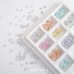 30 real gold-plated color-preserving round zirconium silver anti-claw drill beads diy handmade beaded material bracelet jewelry accessories - Image 5