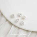 copper plated real gold color retaining zircon wheel zircon diamond beads diy handmade bracelet necklace beaded material beads accessories - Image 6