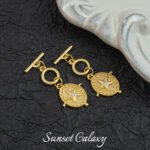 18k real gold plated temperament zircon Ot buckle closing buckle connection buckle handmade diy beaded material bracelet necklace accessories - Image 16