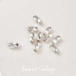 18k gold color retaining hexagonal lantern beads twisted tube beads loose beads handmade DIY string bracelet necklace jewelry accessories - Image 12