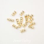 18K Gold Color-preserving Bamboo Tube Beads Spacer Beads Spacer diy Handmade Beaded Jewelry Bracelet NecKlace Accessories Material Loose Beads - Image 7