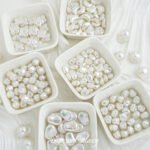 High-gloss Color-plated High-quality Special-shaped Baroque Imitation Pearl Loose Beads Handmade diy Beaded Bracelet Necklace Material Accessories