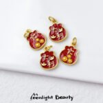 New Year Gold Salad Lucky Small Gold Pendant Pendant Handmade DIY Beaded Bracelet Necklace Accessories - Image 15