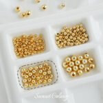 14k18k Gold-filled Color-preserving Round Beads Gold Beads Separated Beads Loose Beads Handmade diy Beaded Bracelet Necklace Jewelry Accessories - Image 8