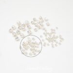 Color-preserving 18K Gold Flower Cross-cut Beaded Melon Pattern Beads Handmade DIY Beaded Bracelet Necklace Earrings Accessories - Image 19