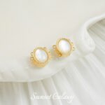 14K inlaid white shellfish black shellfish oval square magnetic buckle magnet buckle beaded handmade diy material bracelet bead accessories - Image 13