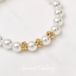 Winding kink knot 18k gold beads loose beads bracelet bracelet diy accessories beads handmade jewelry beaded material - Image 2